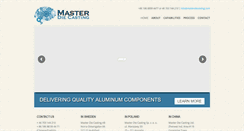 Desktop Screenshot of masterdiecasting.com